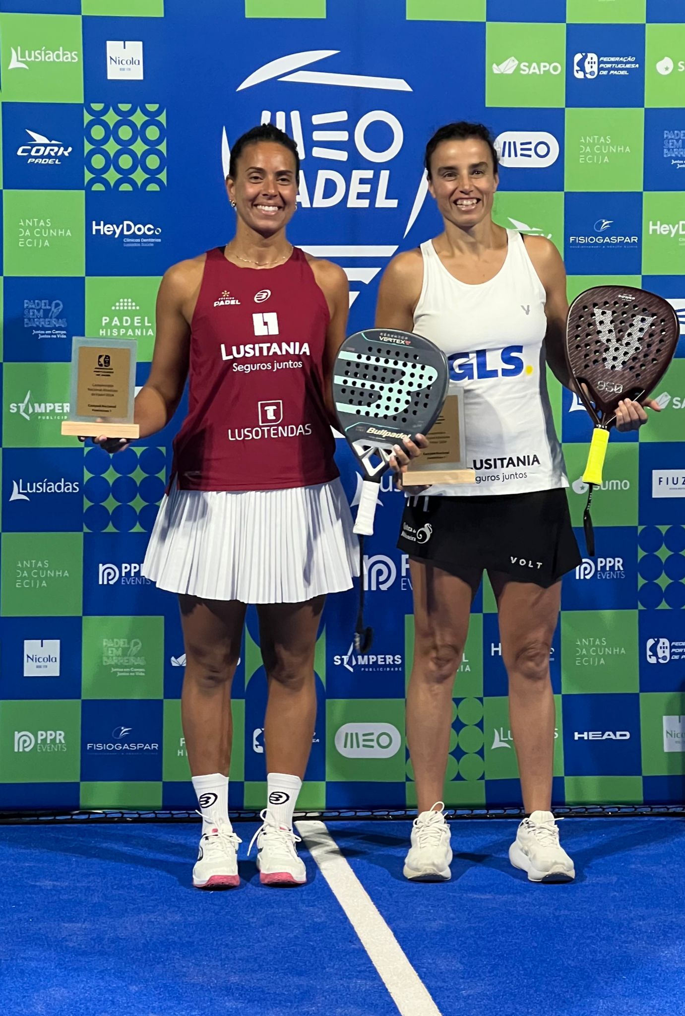 SOFIA ARAÚJO / ANA CATARINA NOGUEIRA AND PEU ARAÚJO / ANTÓNIO LUQUE ARE THE NEW NATIONAL CHAMPIONS