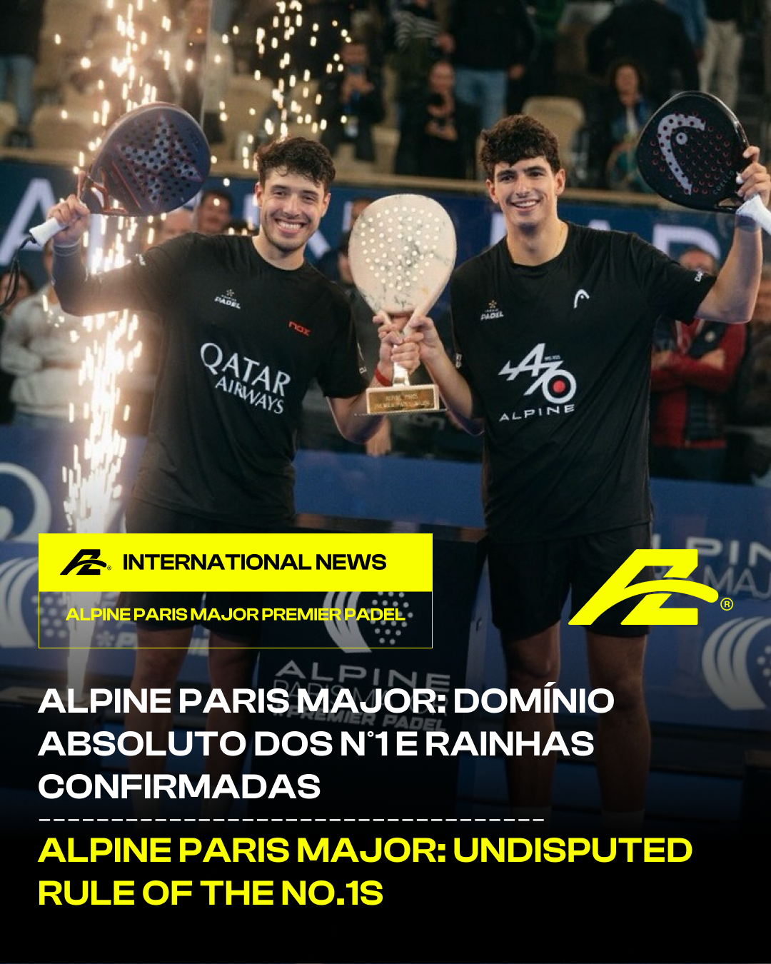 Alpine Paris Major: undisputed rule of the No.1s